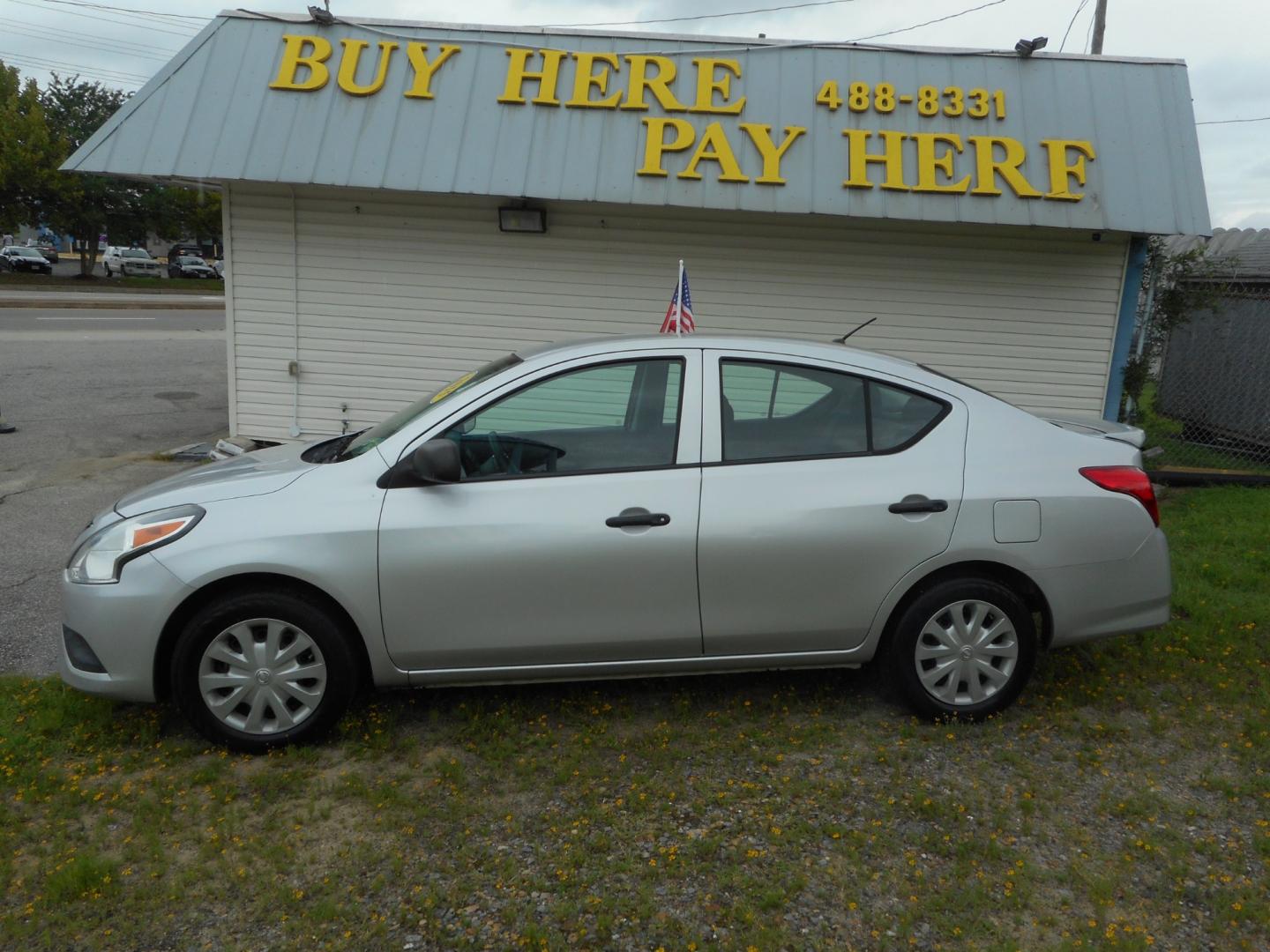 2015 Black Nissan Versa (3N1CN7AP1FL) , located at 2553 Airline Blvd, Portsmouth, VA, 23701, (757) 488-8331, 36.813889, -76.357597 - ***VEHICLE TERMS*** Down Payment: $799 Weekly Payment: $90 APR: 23.9% Repayment Terms: 42 Months ***- CALL ELIZABETH @ 757-488-8331 TO SCHEDULE YOUR APPOINTMENT TODAY AND GET PRE-APPROVED RIGHT OVER THE PHONE*** - Photo#0